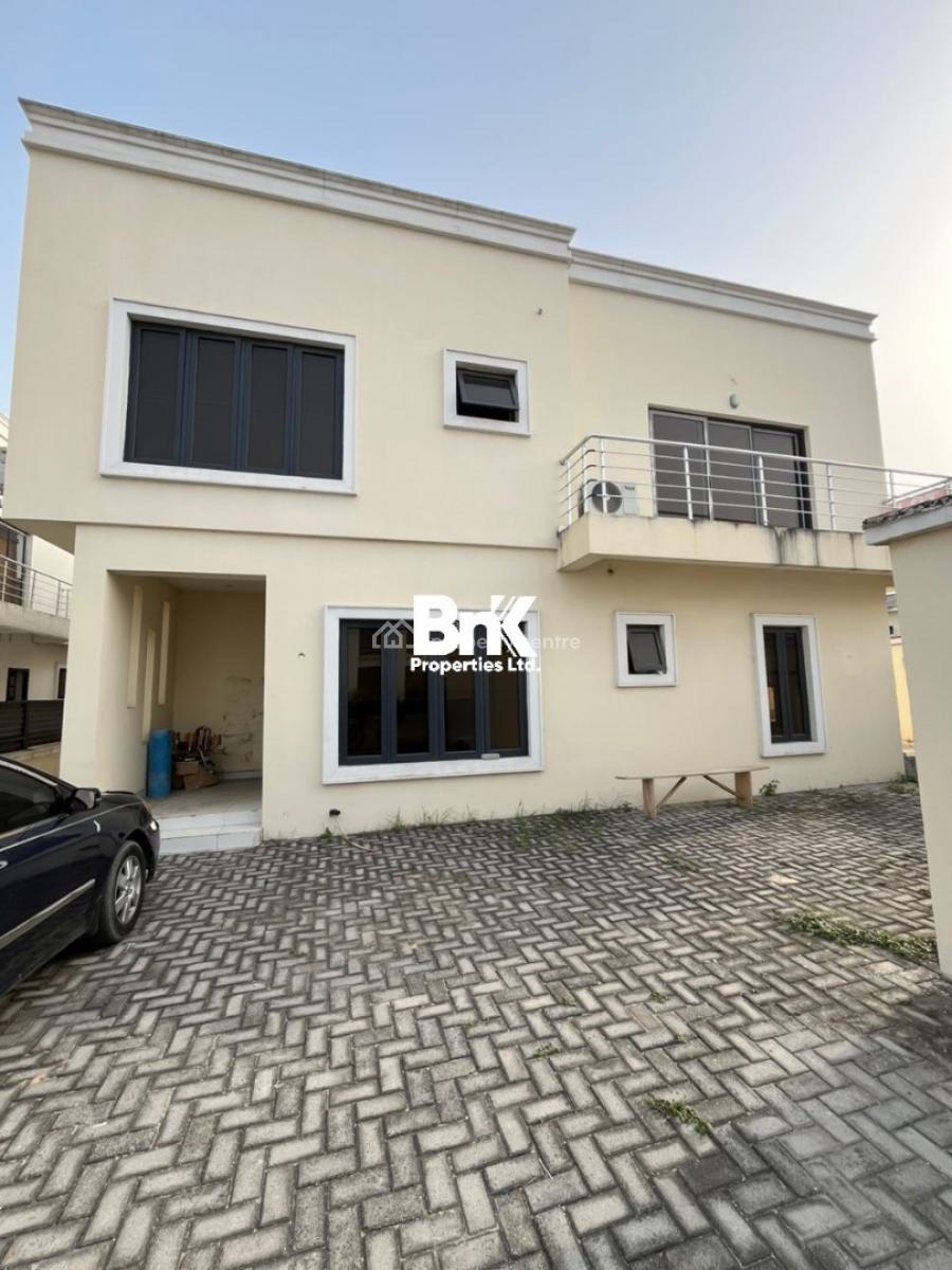 Modern 5-bedroom Fully Detached House with 1 Room Bq, Chevron, Lekki Phase 2, Lekki, Lagos, Detached Duplex for Rent