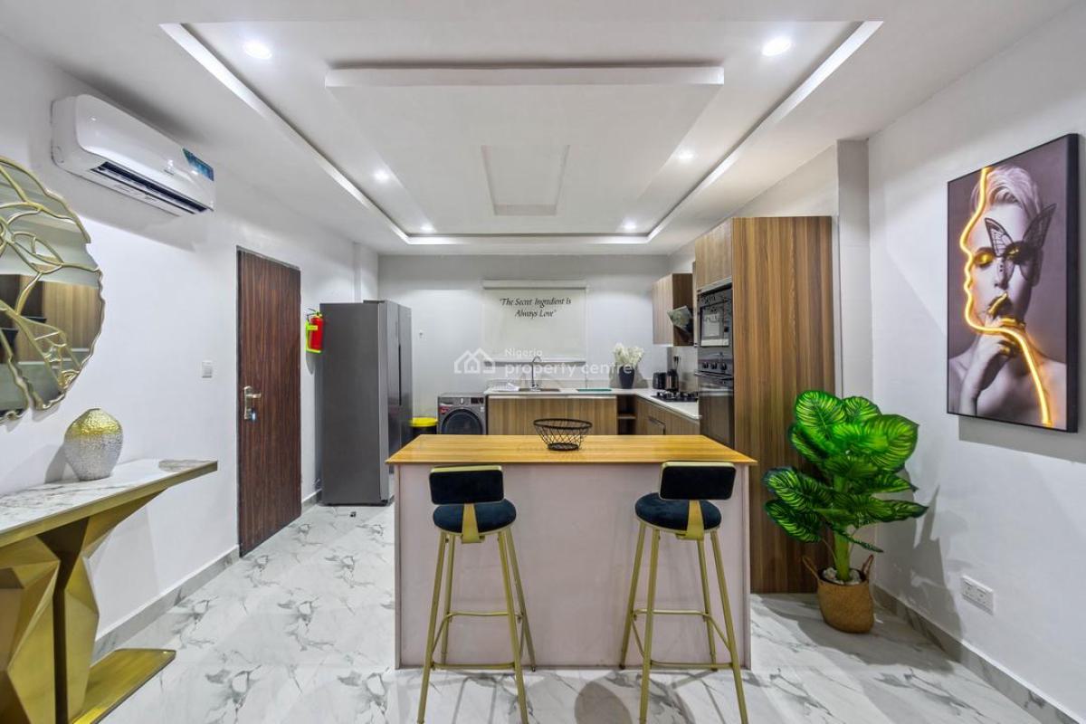 Luxury Unfurnished 2 Bedrooms Apartment, Osapa, Lekki, Lagos, Flat / Apartment for Rent