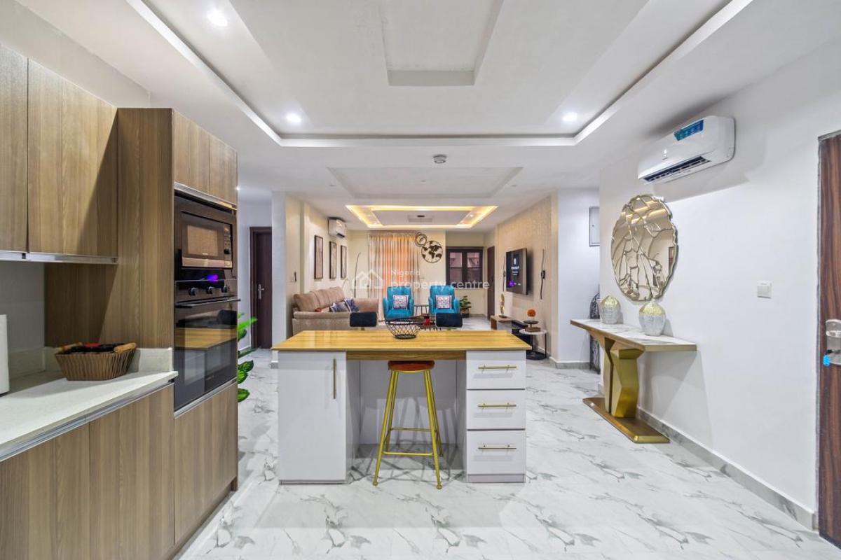 Luxury Unfurnished 2 Bedrooms Apartment, Osapa, Lekki, Lagos, Flat / Apartment for Rent