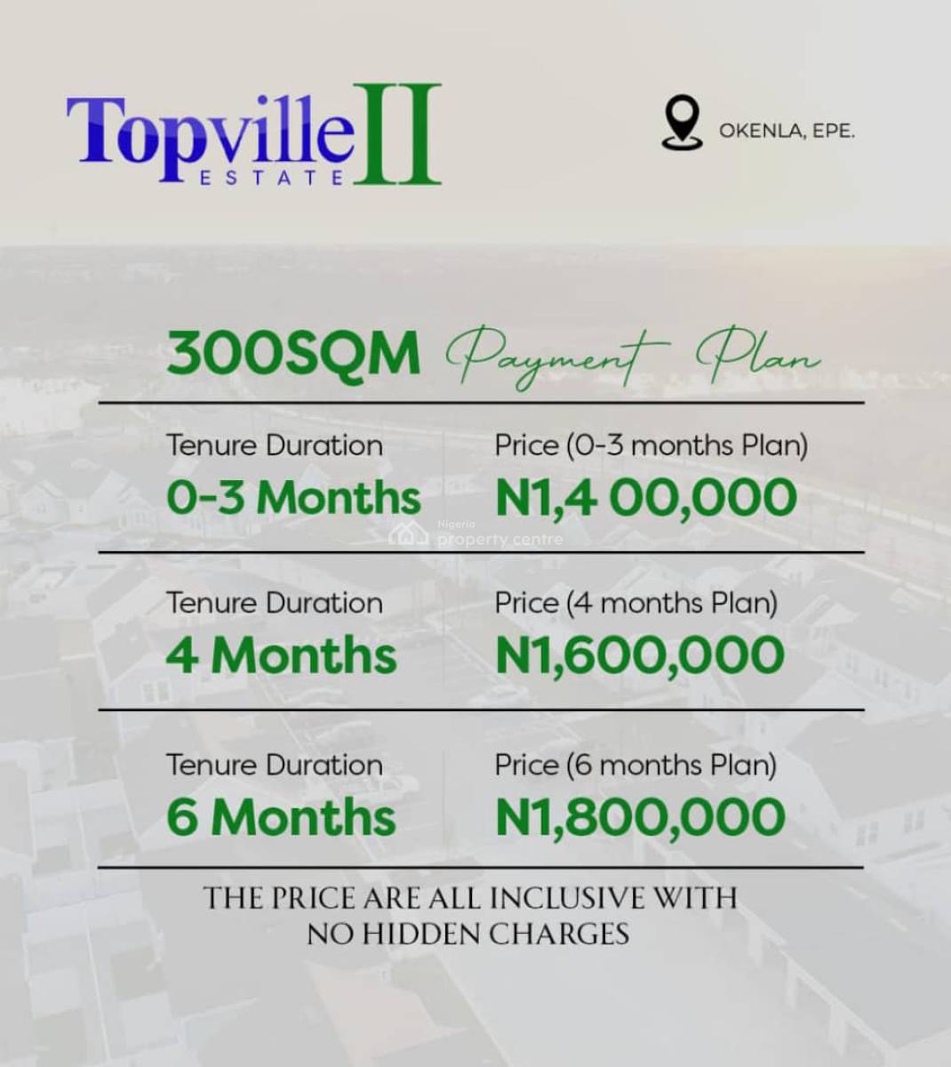 Geniune Land with Deed of Assignment, Topville Estate Phase 2 Located at Okenla in a Serene Environment, Epe, Lagos, Mixed-use Land for Sale
