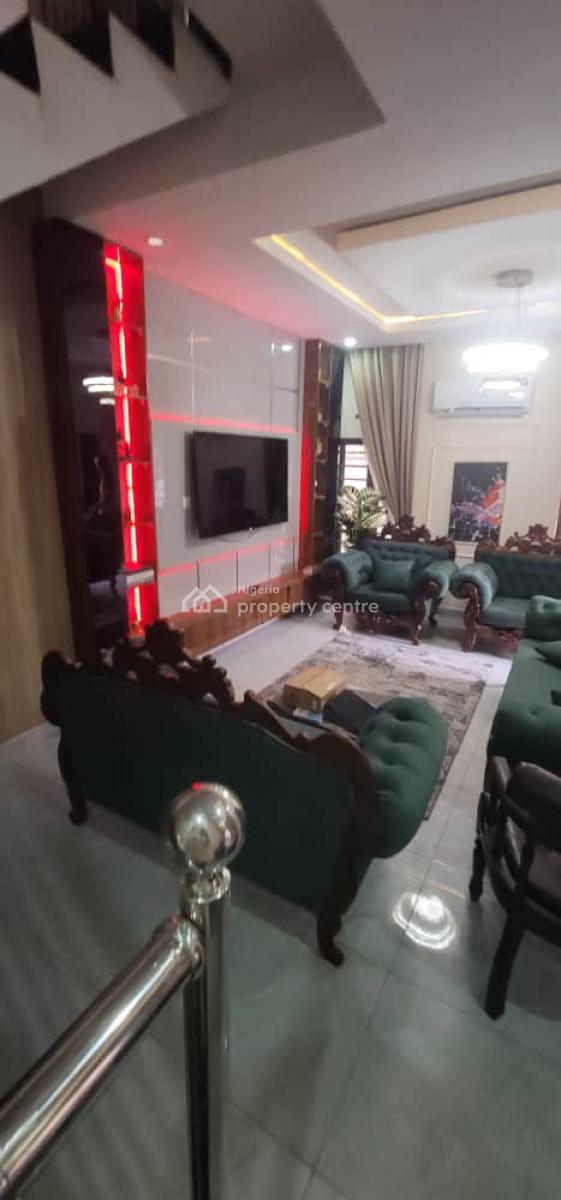 Beautiful, Fully Furnished 4 Bedrooms Semi Detached Duplex with Bq, Thomas Estate, Ajah, Lagos, Semi-detached Duplex for Rent