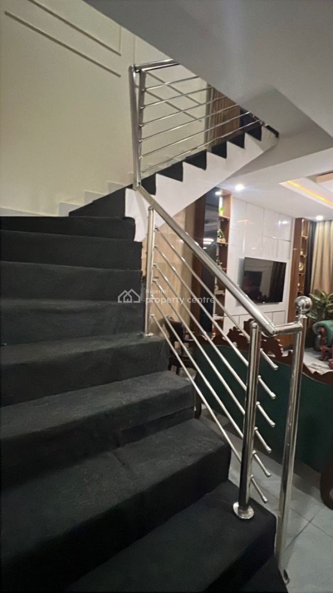 Beautiful, Fully Furnished 4 Bedrooms Semi Detached Duplex with Bq, Thomas Estate, Ajah, Lagos, Semi-detached Duplex for Rent