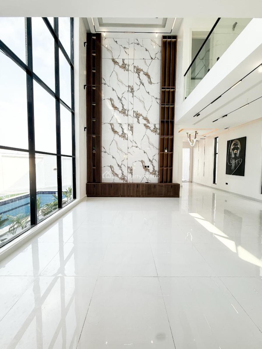 Fully Automated 5 Bedroom Detached Duplex with Swimming Pool and Bq, Chevron, Lekki, Lagos, Detached Duplex for Sale