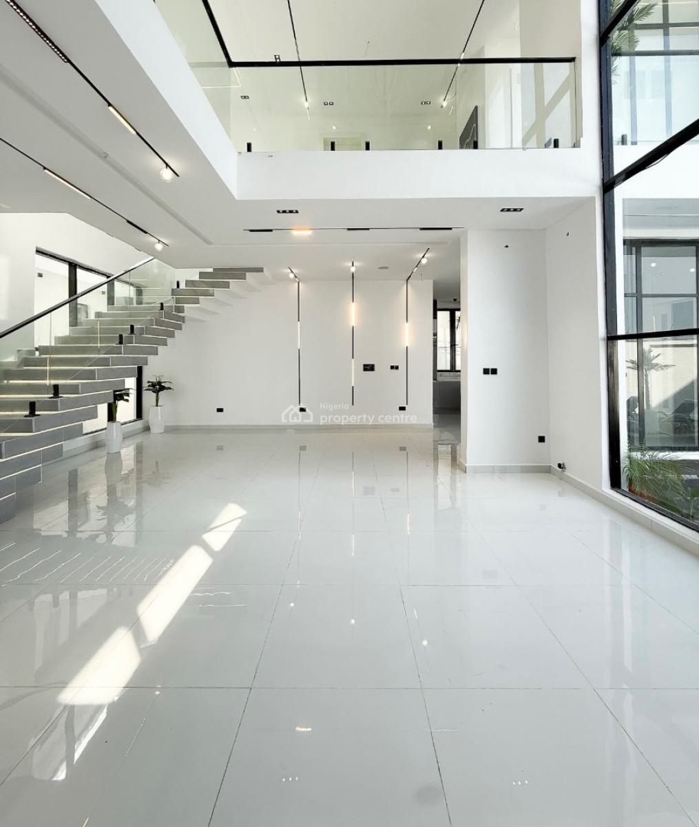 Fully Automated 5 Bedroom Detached Duplex with Swimming Pool and Bq, Chevron, Lekki, Lagos, Detached Duplex for Sale