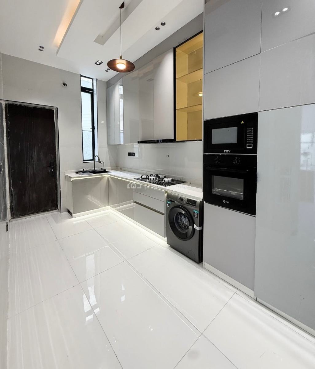 Fully Automated 5 Bedroom Detached Duplex with Swimming Pool and Bq, Chevron, Lekki, Lagos, Detached Duplex for Sale