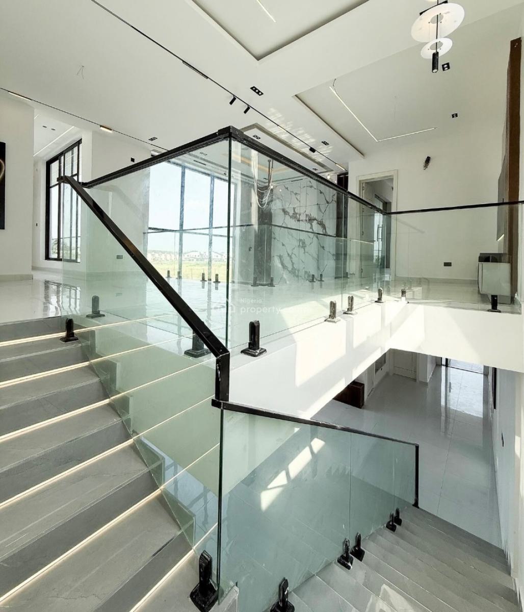 Fully Automated 5 Bedroom Detached Duplex with Swimming Pool and Bq, Chevron, Lekki, Lagos, Detached Duplex for Sale