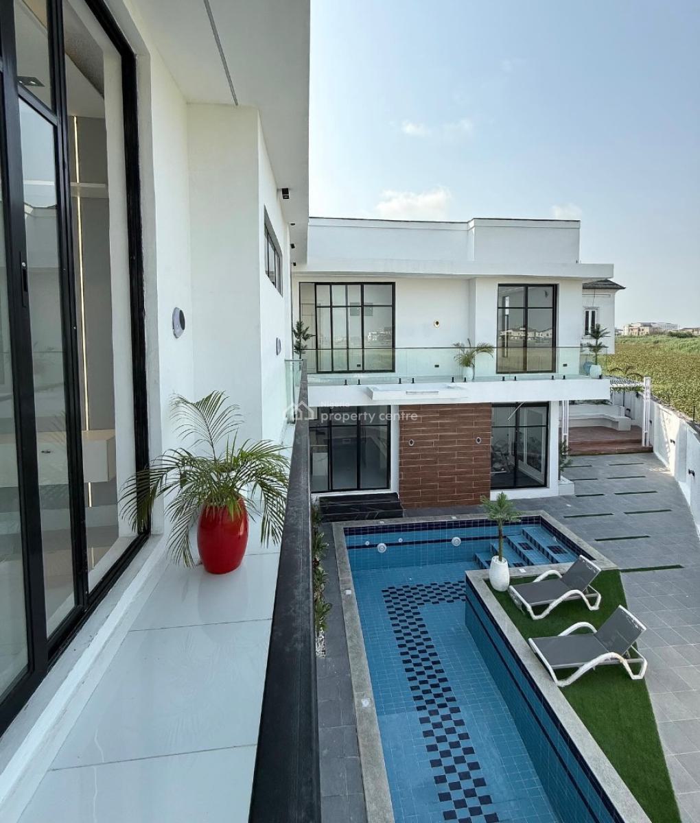 Fully Automated 5 Bedroom Detached Duplex with Swimming Pool and Bq, Chevron, Lekki, Lagos, Detached Duplex for Sale