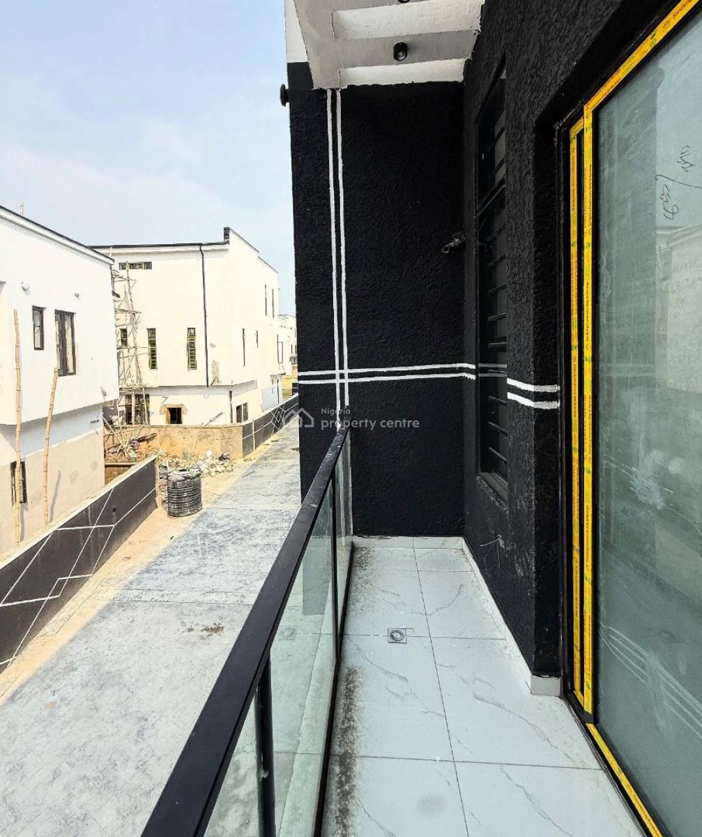 Lovely 4 Bedroom Terrace Duplex with Bq, Chevron, Lekki, Lagos, Terraced Duplex for Sale