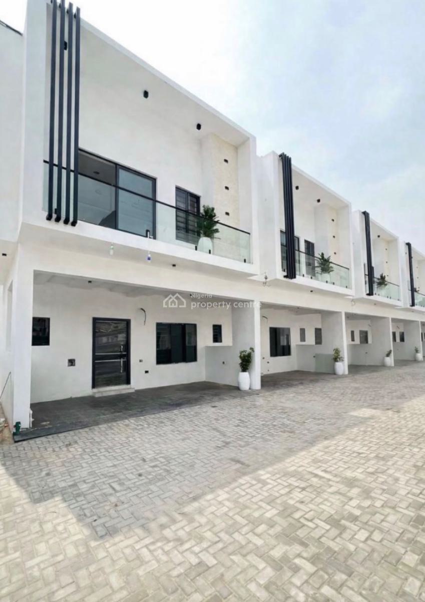 Newly Built 4-bedroom Terrace Duplex, Lekki County, Ikota, Lekki, Lagos, Terraced Duplex for Rent