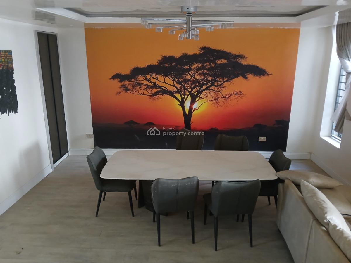 Exquisitely Furnished 5-bedroom Terrace Duplex with a Room Bq, Off Ceder Crest Road Gudu, Gudu, Abuja, Terraced Duplex for Rent