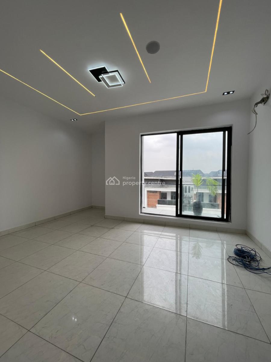 Top-notch Luxury Serviced 4 Bedroom Semi-detached House with a Room Bq, Orchid Hotel Road, Second Tollgate, Lekki, Lagos, Semi-detached Duplex for Sale