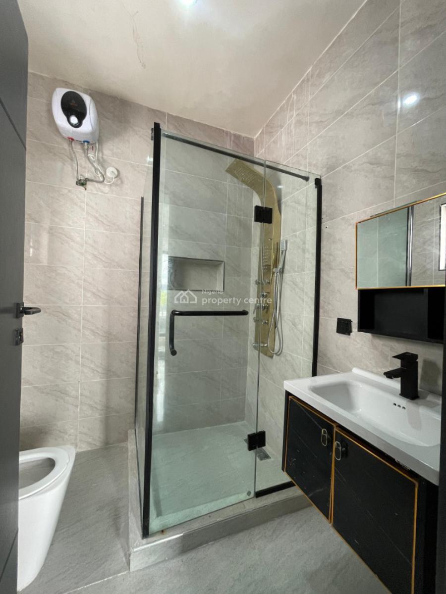 Top-notch Luxury Serviced 4 Bedroom Semi-detached House with a Room Bq, Orchid Hotel Road, Second Tollgate, Lekki, Lagos, Semi-detached Duplex for Sale