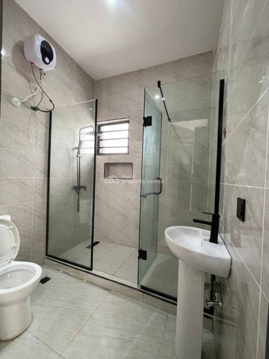 Top-notch Luxury Serviced 4 Bedroom Semi-detached House with a Room Bq, Orchid Hotel Road, Second Tollgate, Lekki, Lagos, Semi-detached Duplex for Sale