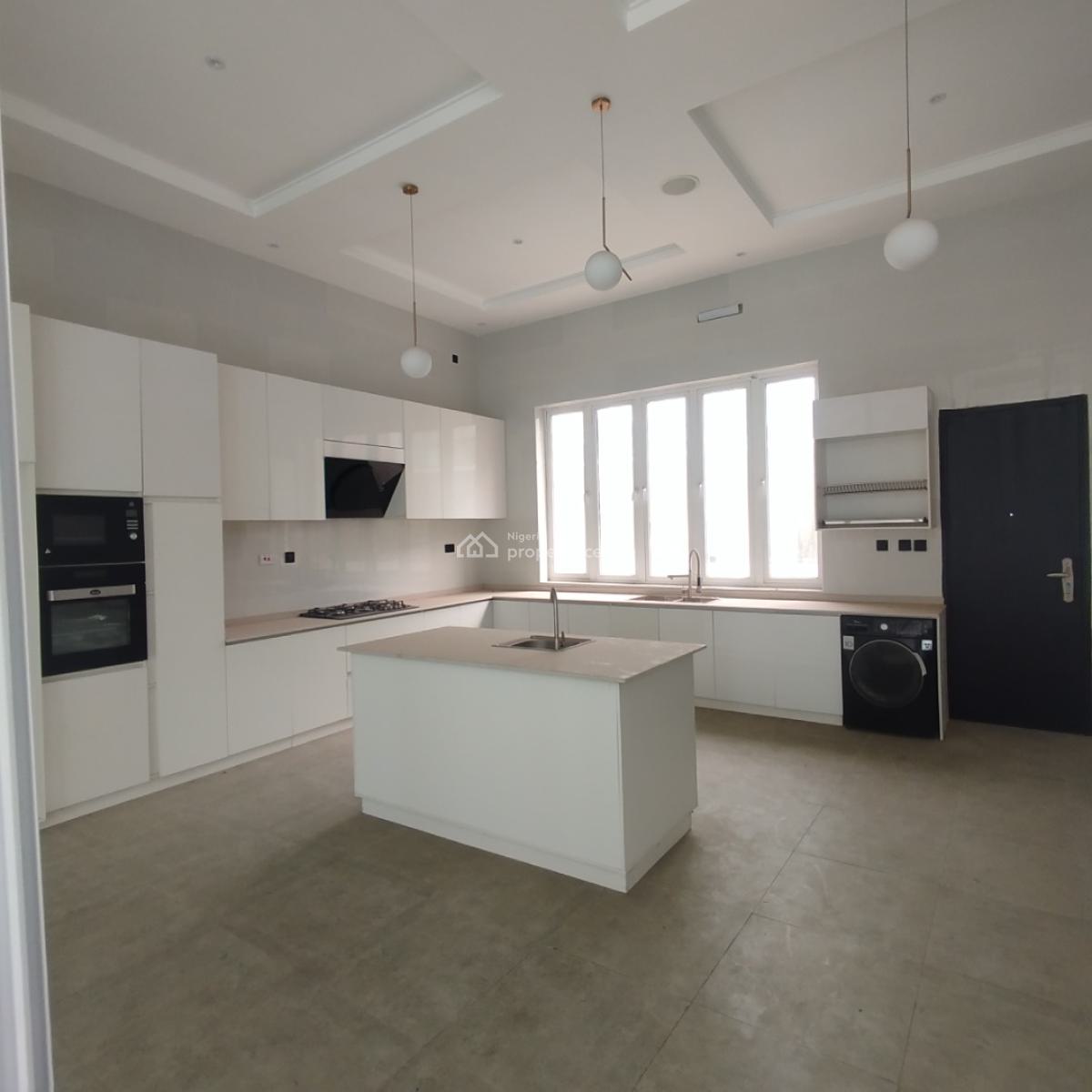 Spacious 5 Bedroom Semi Detached Duplex with Bq and Swimming Pool, Megamound Estate Off Lekki County Homes, Ikota, Lekki, Lagos, Semi-detached Duplex for Sale