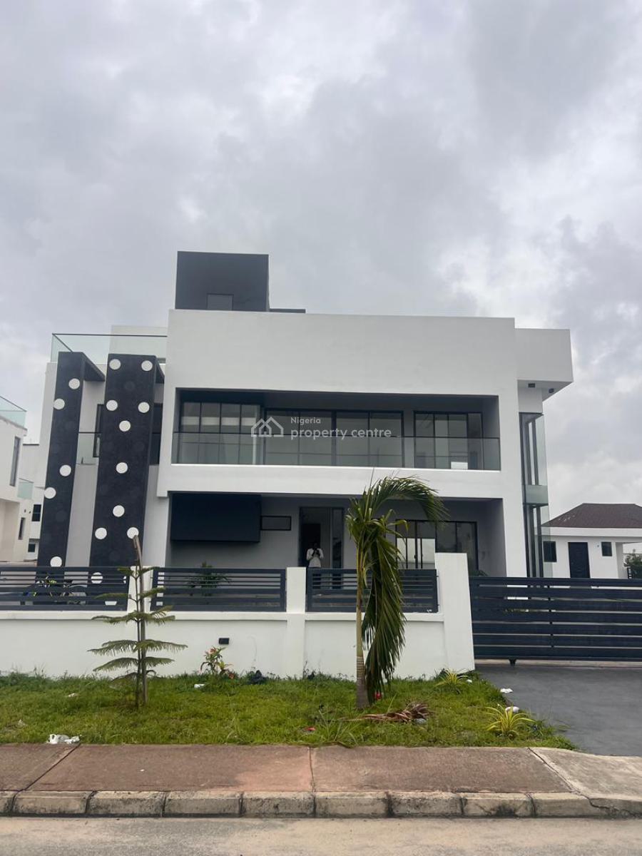 Spacious 5 Bedroom Detached Duplex with Swimming Pool, Gym, Elevator, Royal Gardens Estate, Ajah, Lagos, Detached Duplex for Sale