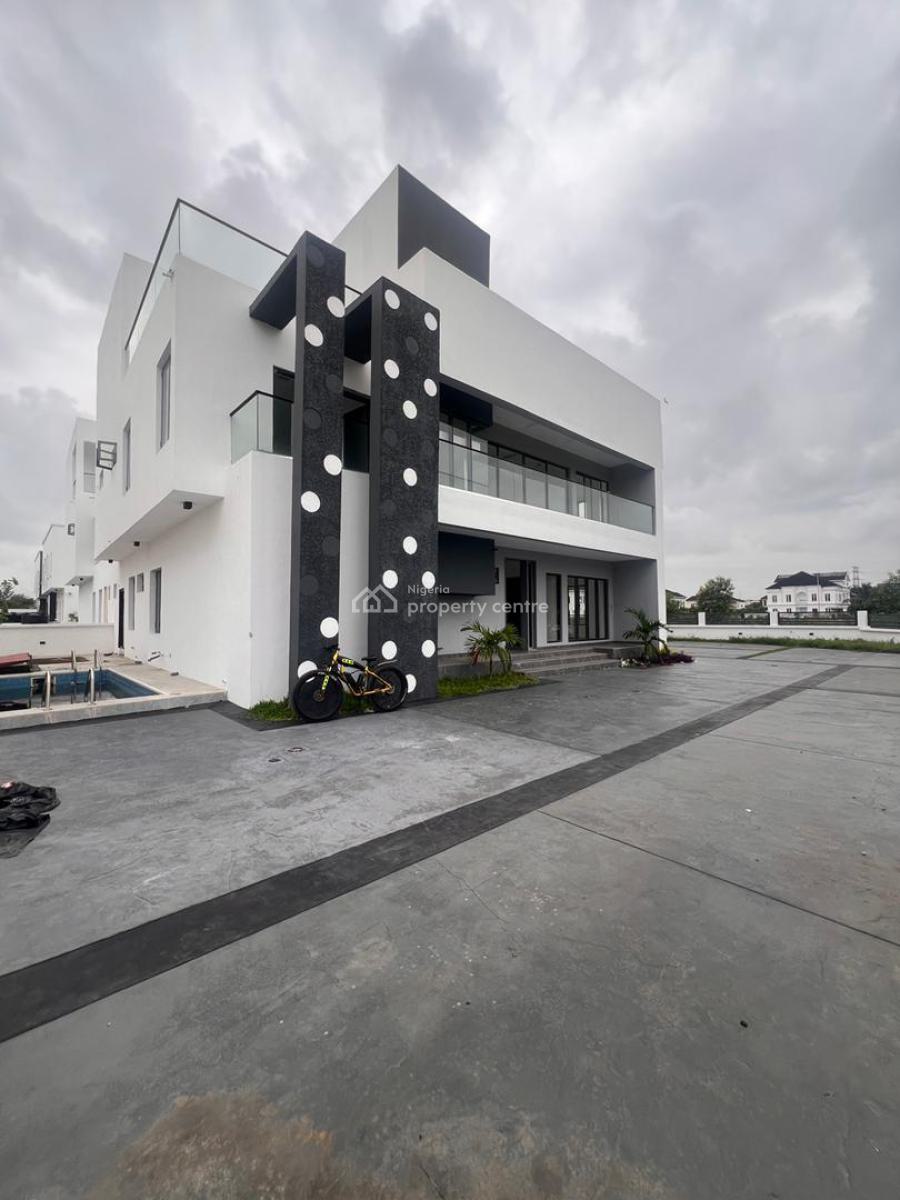 Spacious 5 Bedroom Detached Duplex with Swimming Pool, Gym, Elevator, Royal Gardens Estate, Ajah, Lagos, Detached Duplex for Sale