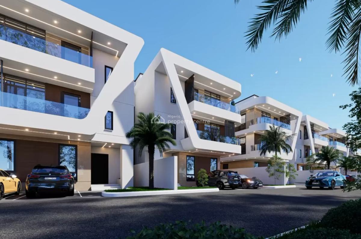 4 Bedrooms Terrace Duplex with Bq, Wuye, Abuja, Terraced Duplex for Sale