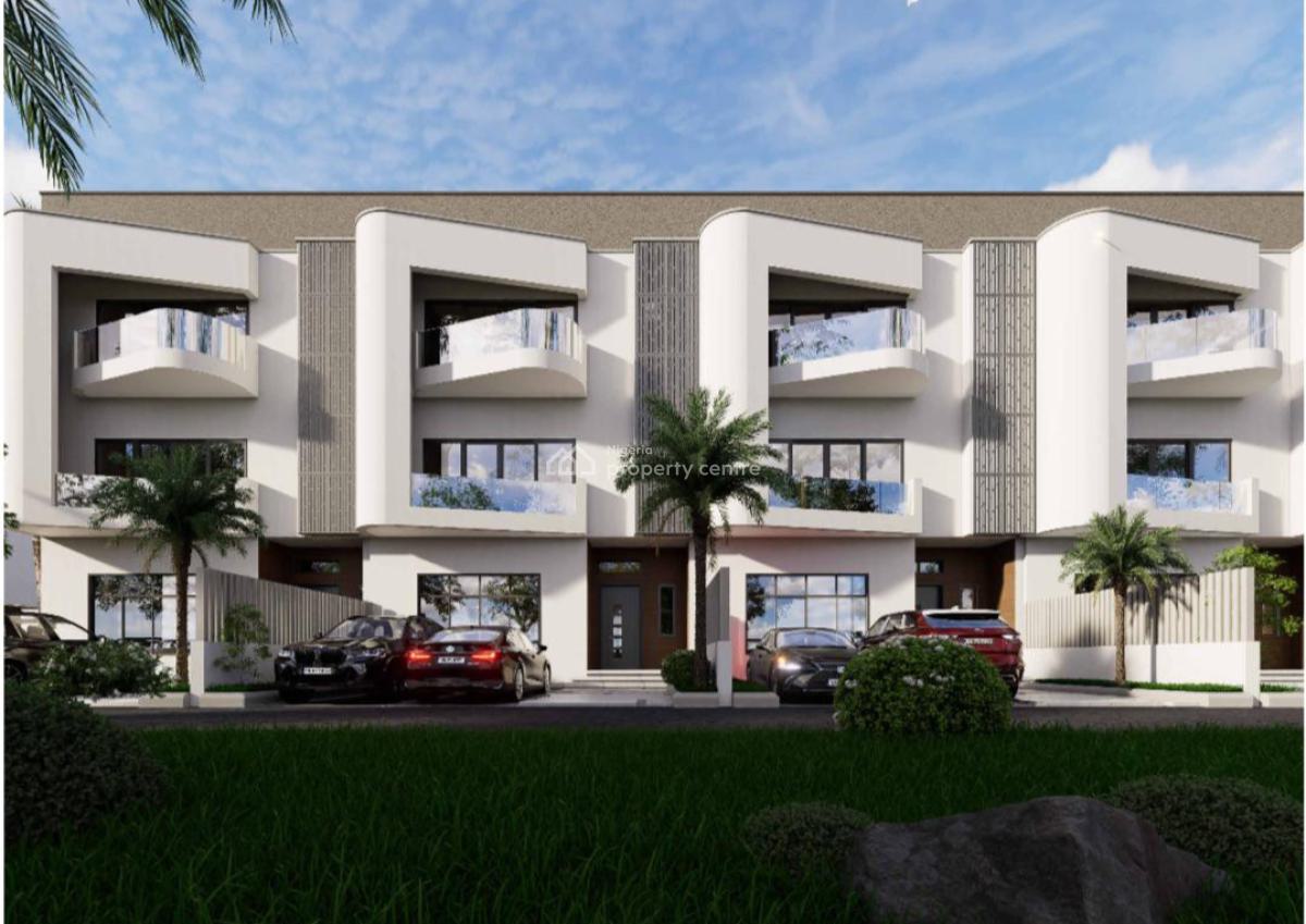 4 Bedrooms Terrace Duplex with Bq, Wuye, Abuja, Terraced Duplex for Sale