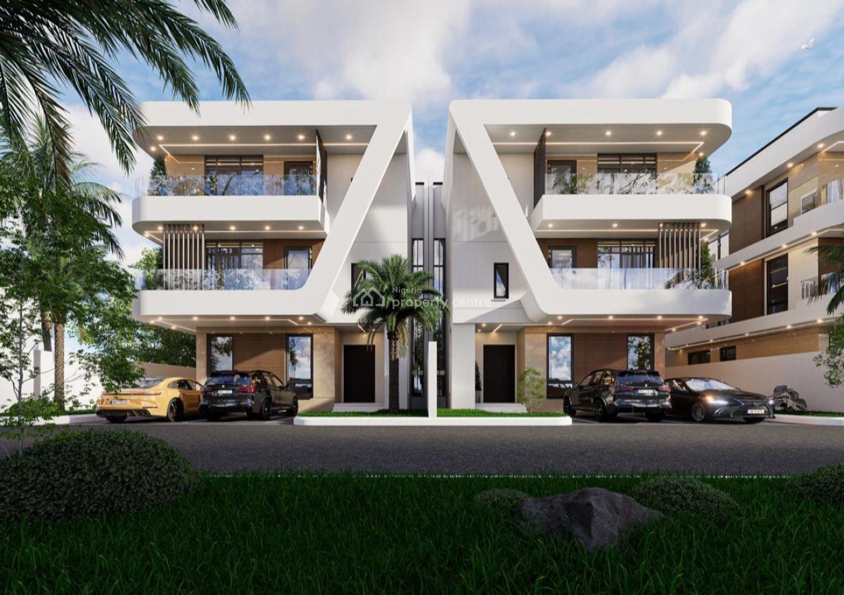 4 Bedrooms Terrace Duplex with Bq, Wuye, Abuja, Terraced Duplex for Sale