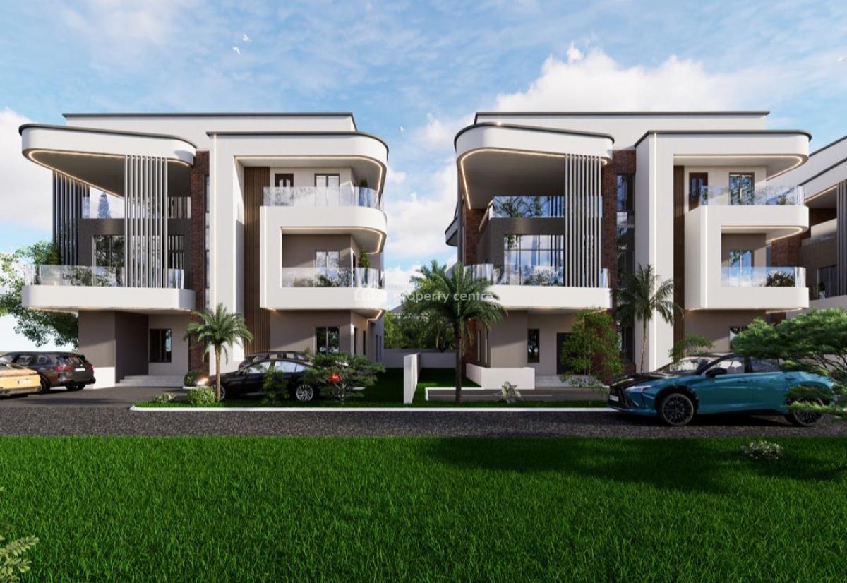 4 Bedrooms Terrace Duplex with Bq, Wuye, Abuja, Terraced Duplex for Sale