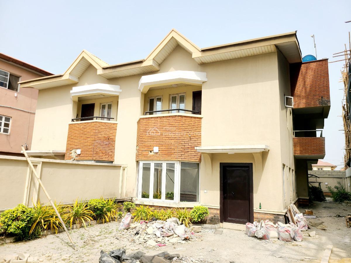 Newly Renovated 4 Bedroom Semi Detached Duplex with 1bq, Ilasan, Lekki, Lagos, Semi-detached Duplex for Rent