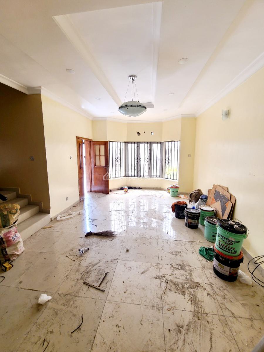Newly Renovated 4 Bedroom Semi Detached Duplex with 1bq, Ilasan, Lekki, Lagos, Semi-detached Duplex for Rent