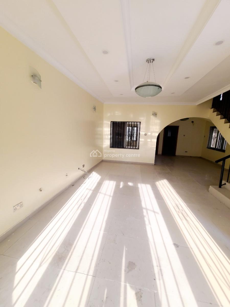 Newly Renovated 4 Bedroom Semi Detached Duplex with 1bq, Ilasan, Lekki, Lagos, Semi-detached Duplex for Rent