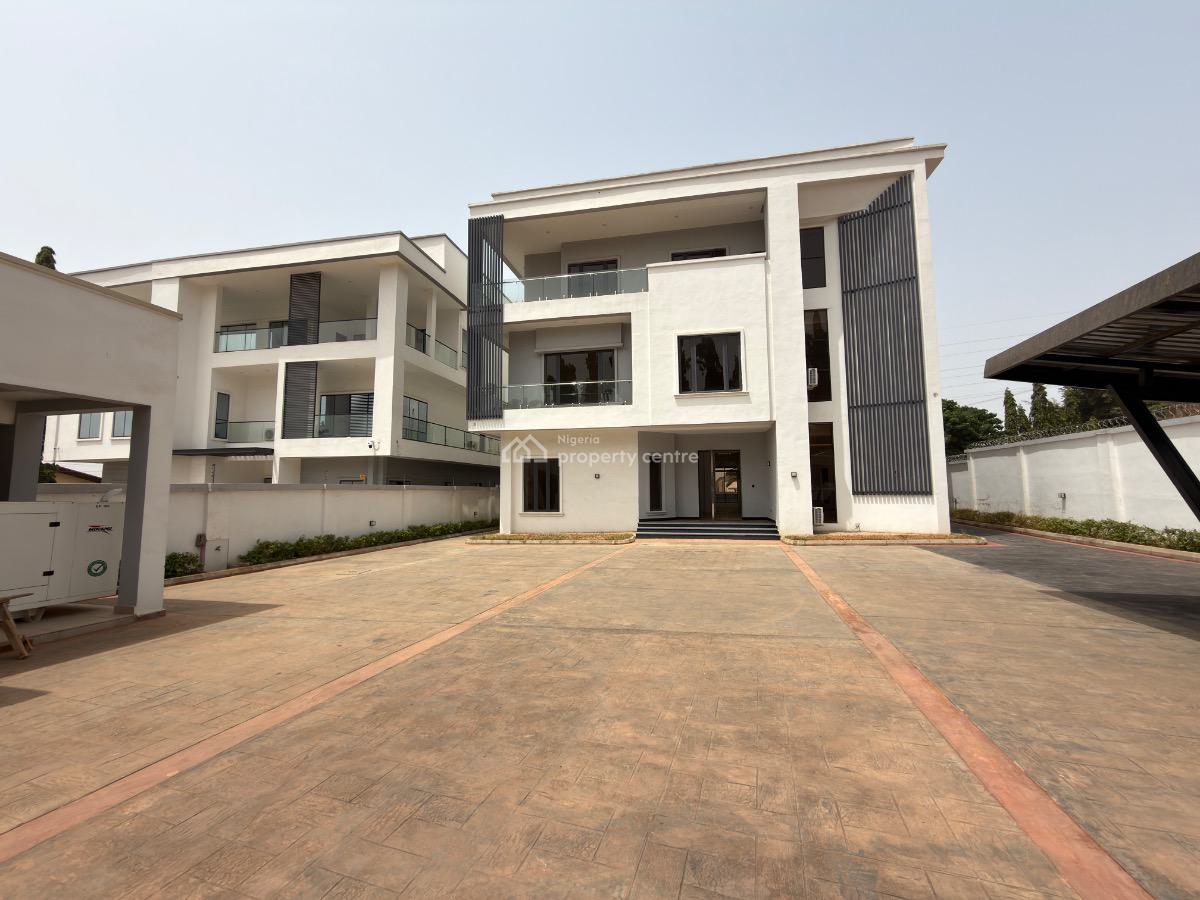 Luxurious 8 Bedrooms Detached Duplex, Off Ty Danjuma, Asokoro District, Abuja, Detached Duplex for Rent