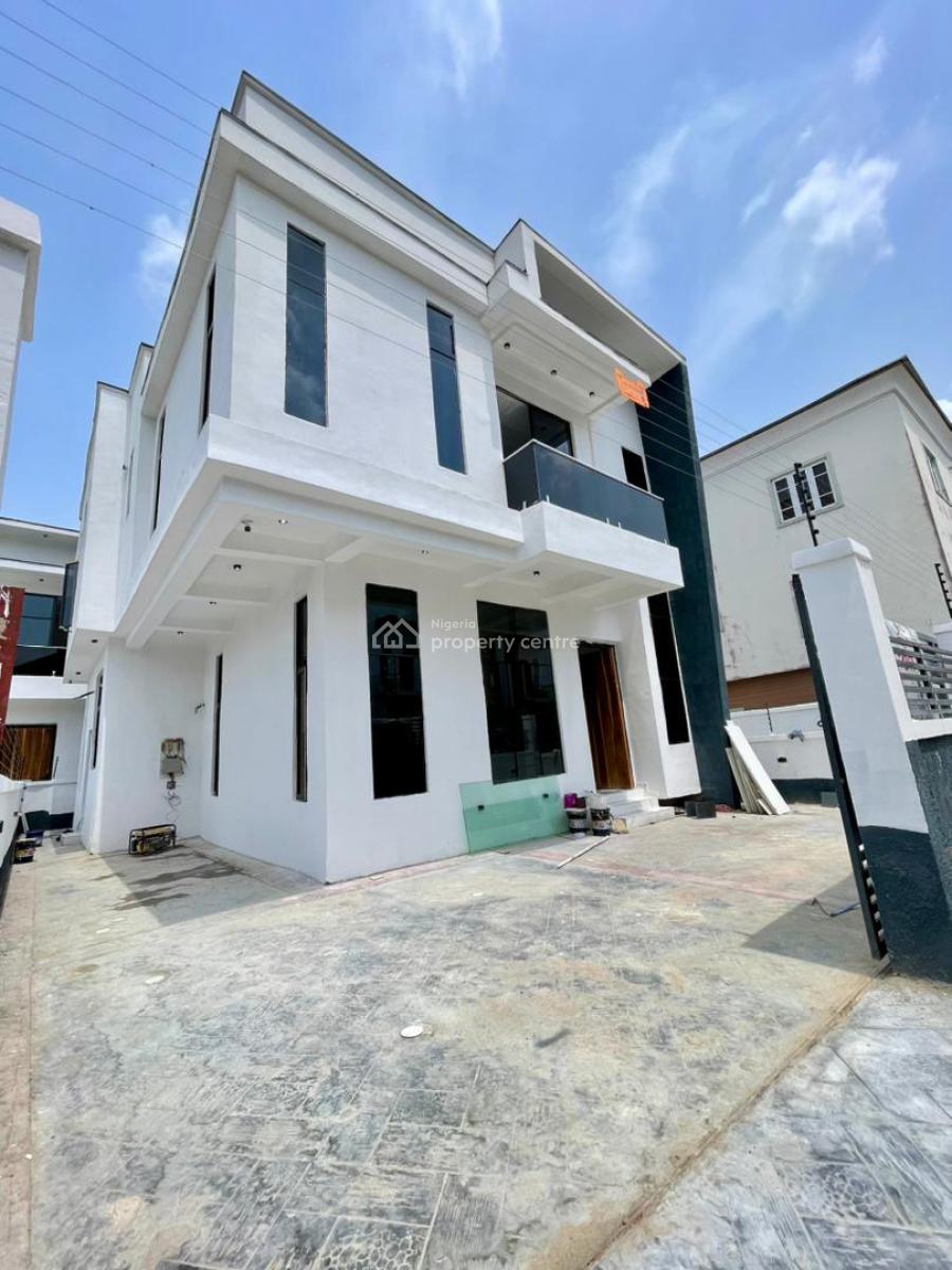 Exquisitely Built 5 Bedroom Fully Detached Home with Bq, Lekki, Lagos, Detached Duplex for Sale