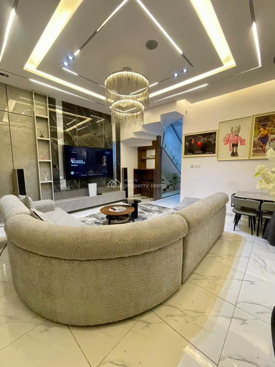 Tastefully Furnished 4 Bedroom Semi Detached Duplex with Bq, Orchid, Lekki, Lagos, Semi-detached Duplex for Rent