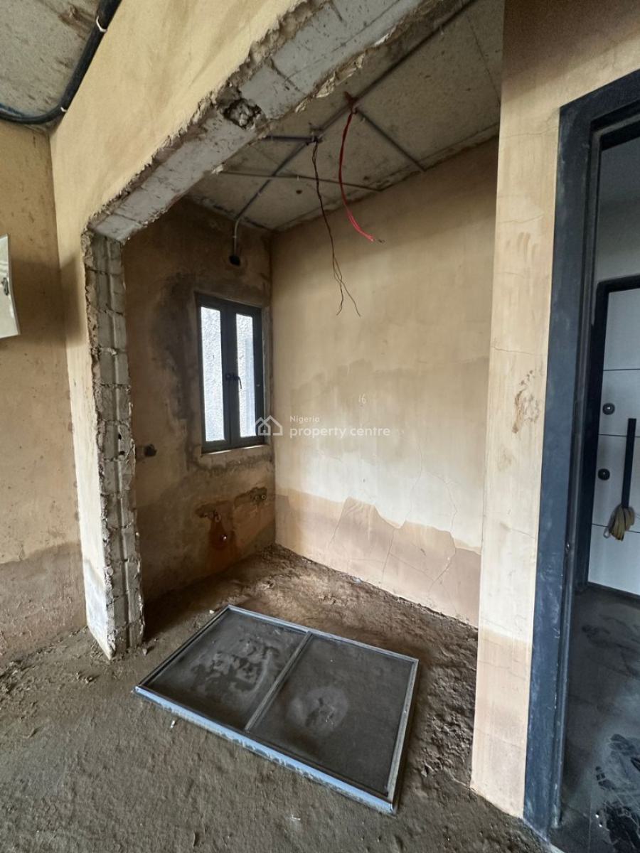 Spacious 2-bedroom Semi-finished Apartment with Elevator, Osborne, Ikoyi, Lagos, Flat / Apartment for Sale