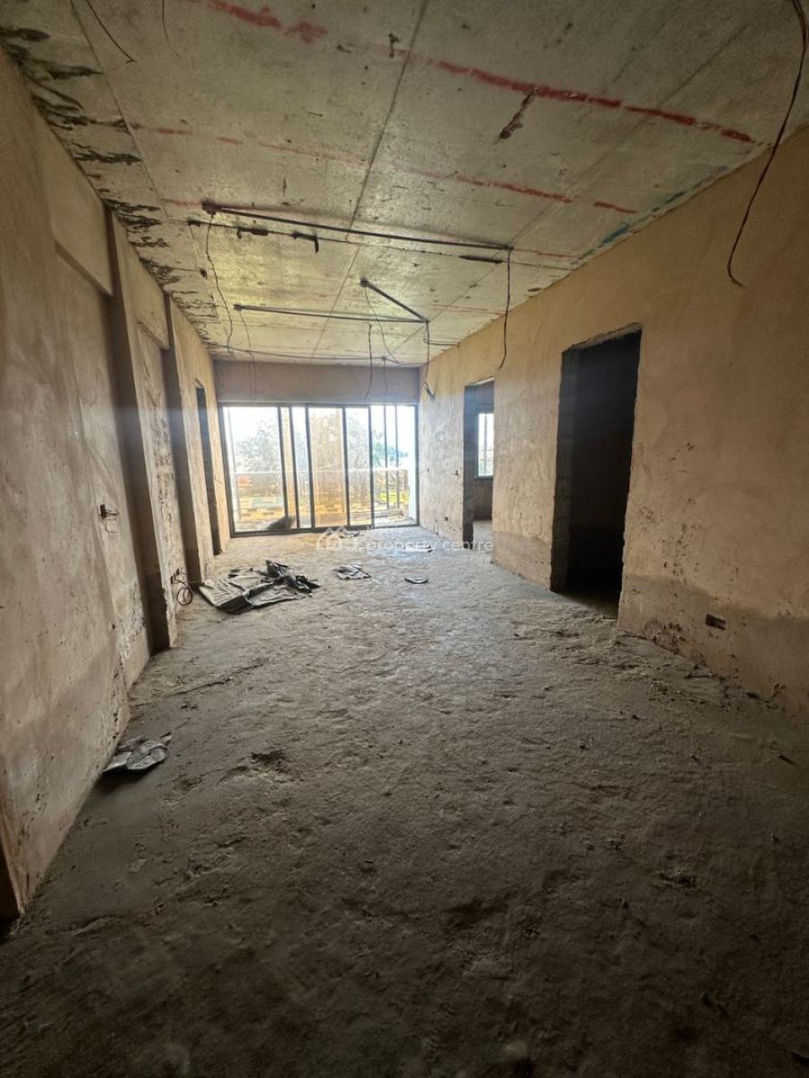 Spacious 2-bedroom Semi-finished Apartment with Elevator, Osborne, Ikoyi, Lagos, Flat / Apartment for Sale