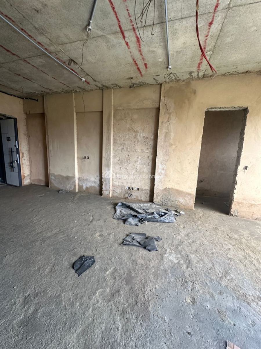 Spacious 2-bedroom Semi-finished Apartment with Elevator, Osborne, Ikoyi, Lagos, Flat / Apartment for Sale