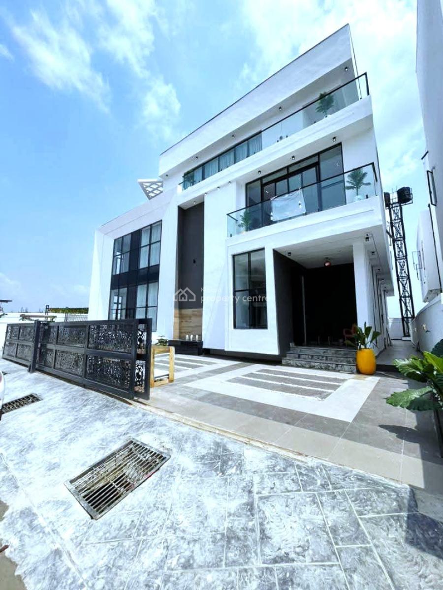 Luxury 5 Bedrooms Fully Detached Duplex, Chevron, Lekki, Lagos, Detached Duplex for Sale