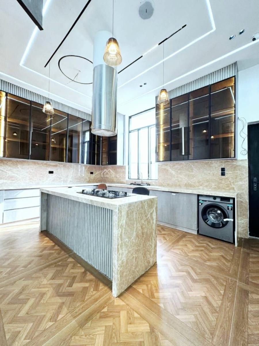 Luxury 5 Bedrooms Fully Detached Duplex, Chevron, Lekki, Lagos, Detached Duplex for Sale