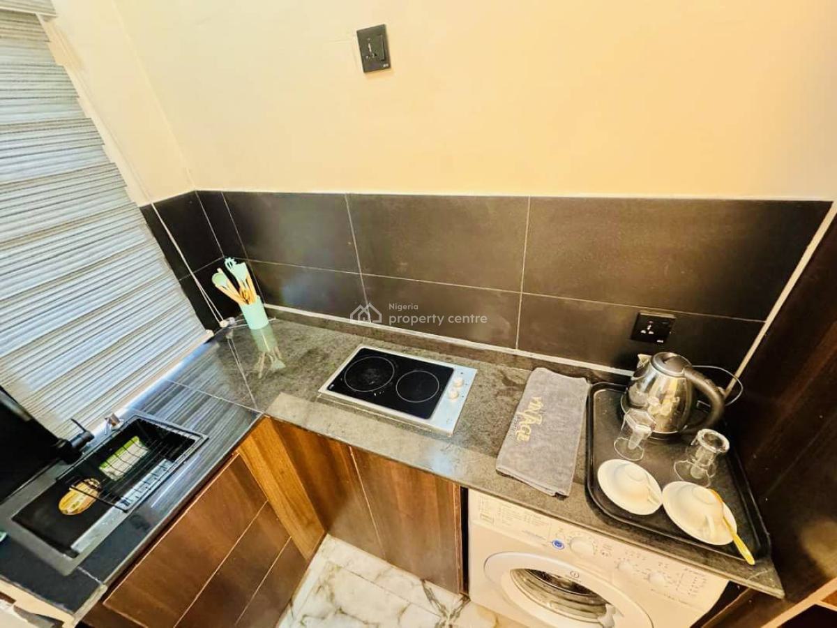 1 Bedroom Apartment, 4 Gbemisola Close, Vintage Estate, Sangotedo, Ajah, Lagos, Mini Flat (room and Parlour) Short Let