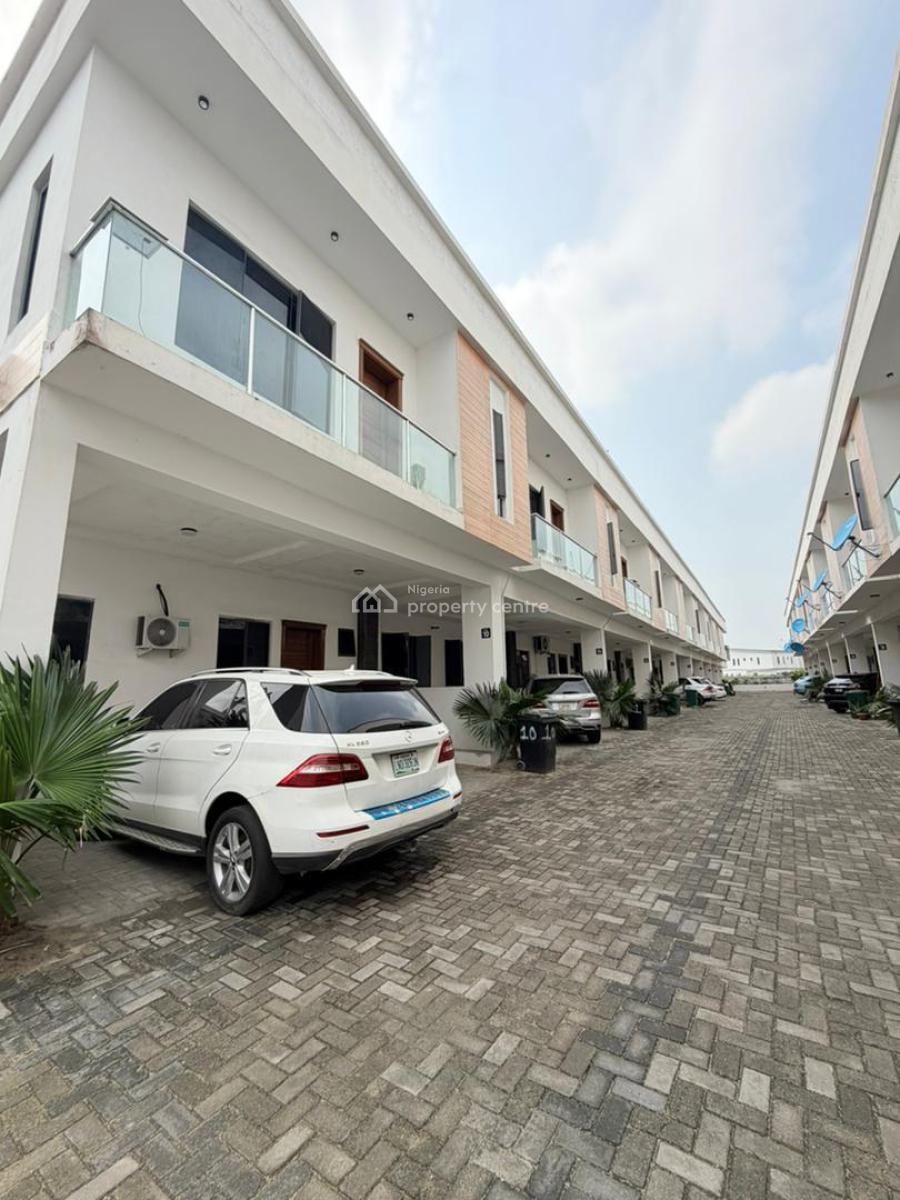 Well-finished 4-bedroom Terrace Located Within The Secure Environment, Lekki County, Ikota, Lekki, Lagos, Terraced Duplex for Sale