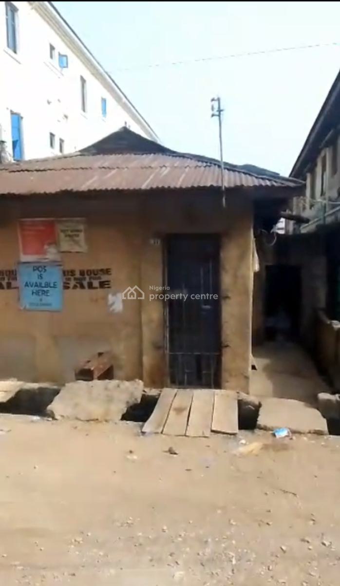 Bungalow on Half Plot, Cole Street, Mushin, Lagos, Residential Land for Sale