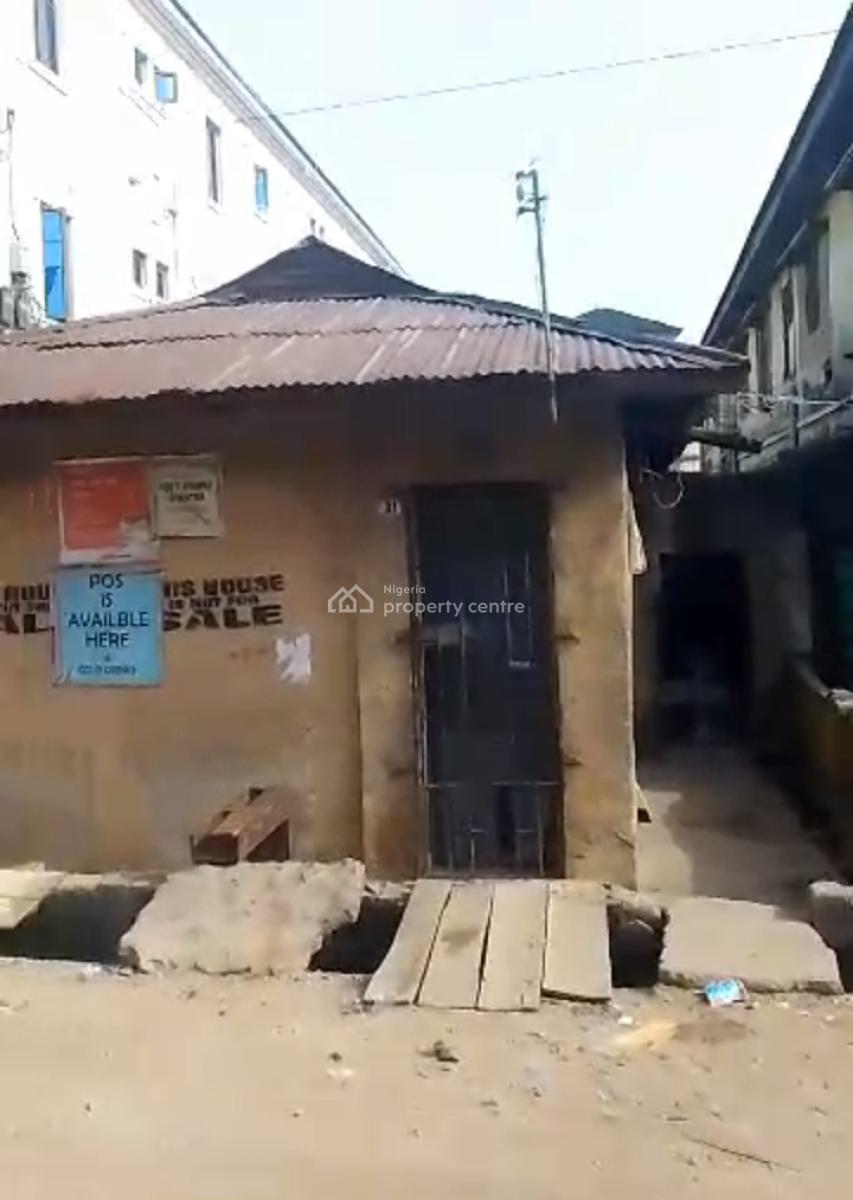 Bungalow on Half Plot, Cole Street, Mushin, Lagos, Residential Land for Sale