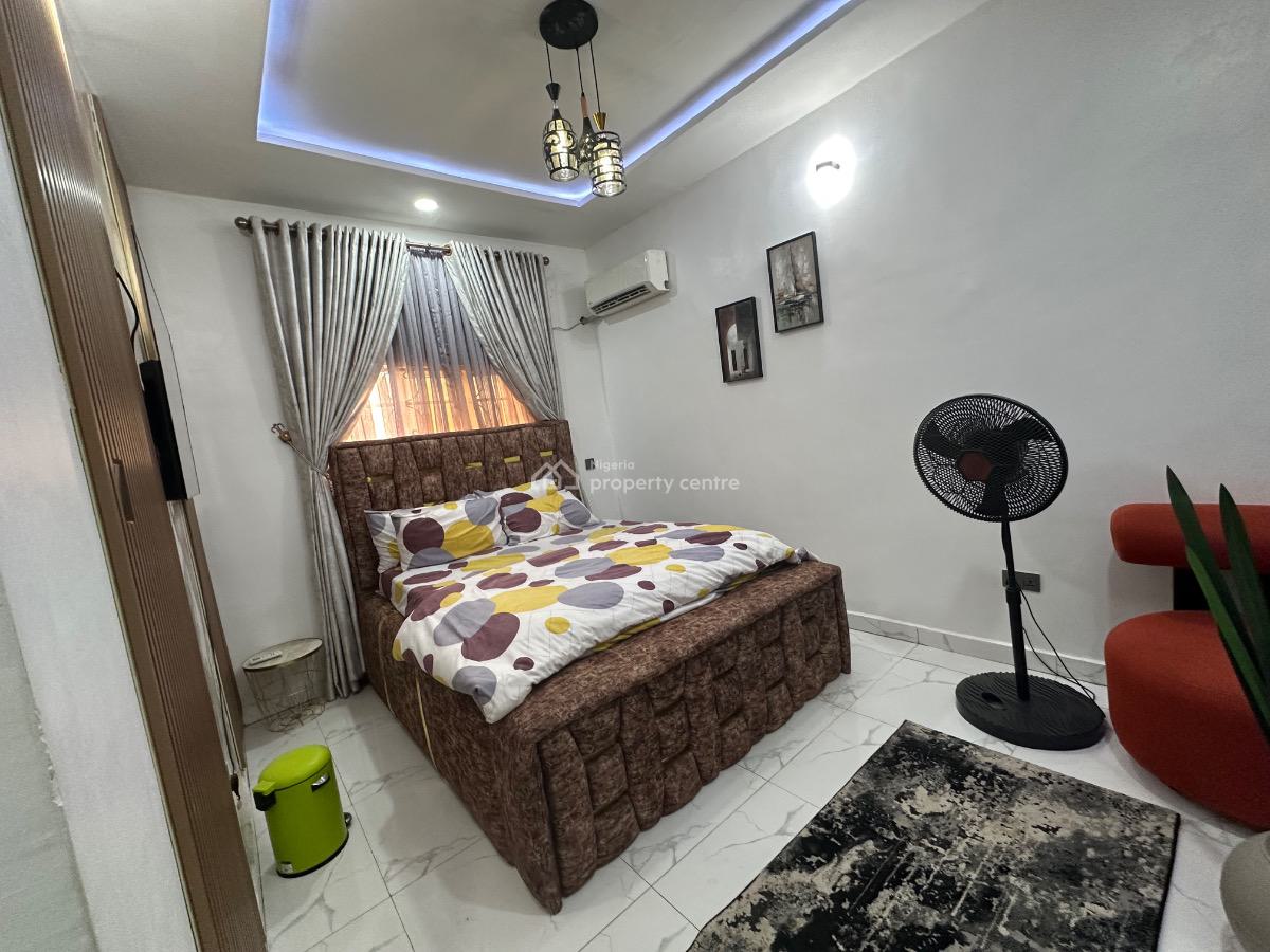 a Sweet Fully Furnished 2 Bedroom Flat, Main Wuye, Wuye, Abuja, Flat / Apartment for Rent