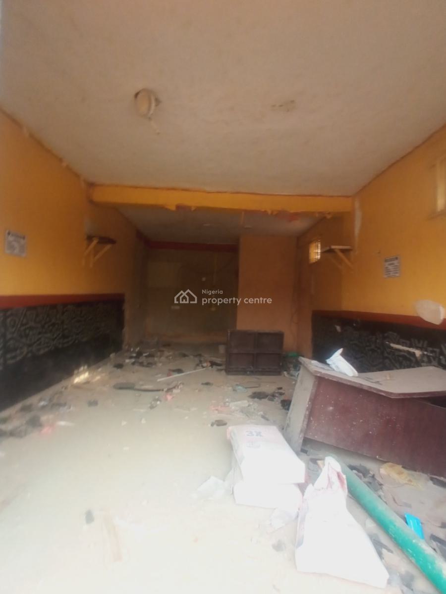 a Standard Shop Space on The Ground Floor, Facing a Busy Road Is Available, Oworonshoki, Kosofe, Lagos, Shop for Rent