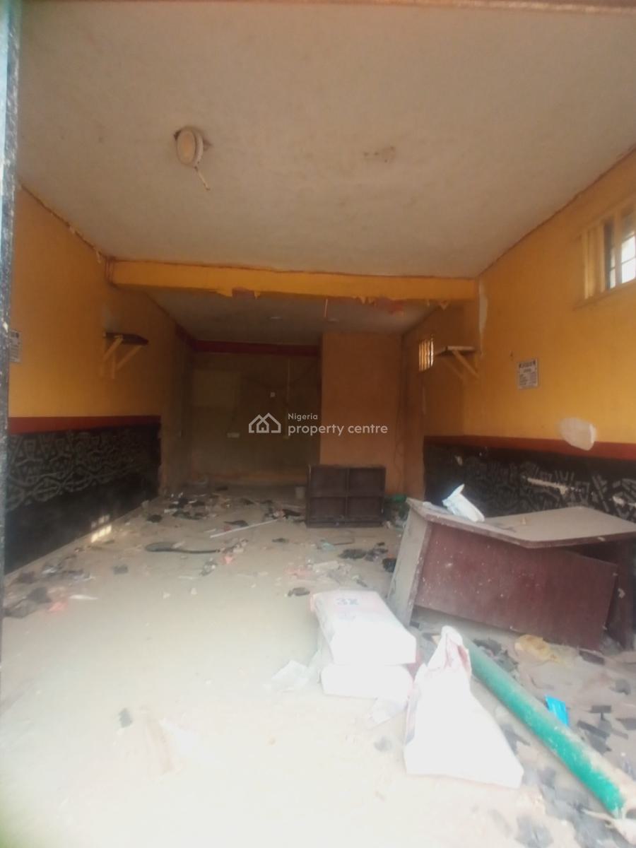 a Standard Shop Space on The Ground Floor, Facing a Busy Road Is Available, Oworonshoki, Kosofe, Lagos, Shop for Rent