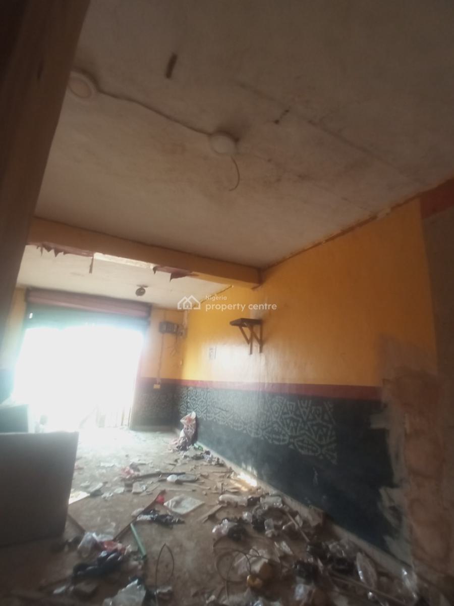 a Standard Shop Space on The Ground Floor, Facing a Busy Road Is Available, Oworonshoki, Kosofe, Lagos, Shop for Rent