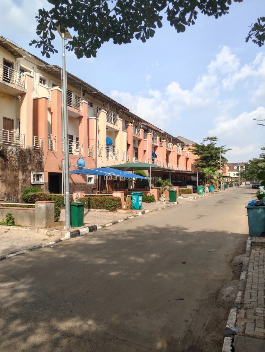 a Fine 4 Bedroom Terrace Duplex Without Bq, Shell Cooopeast Estate,near Mobil Fillingstation, Gaduwa, Abuja, Terraced Duplex for Sale