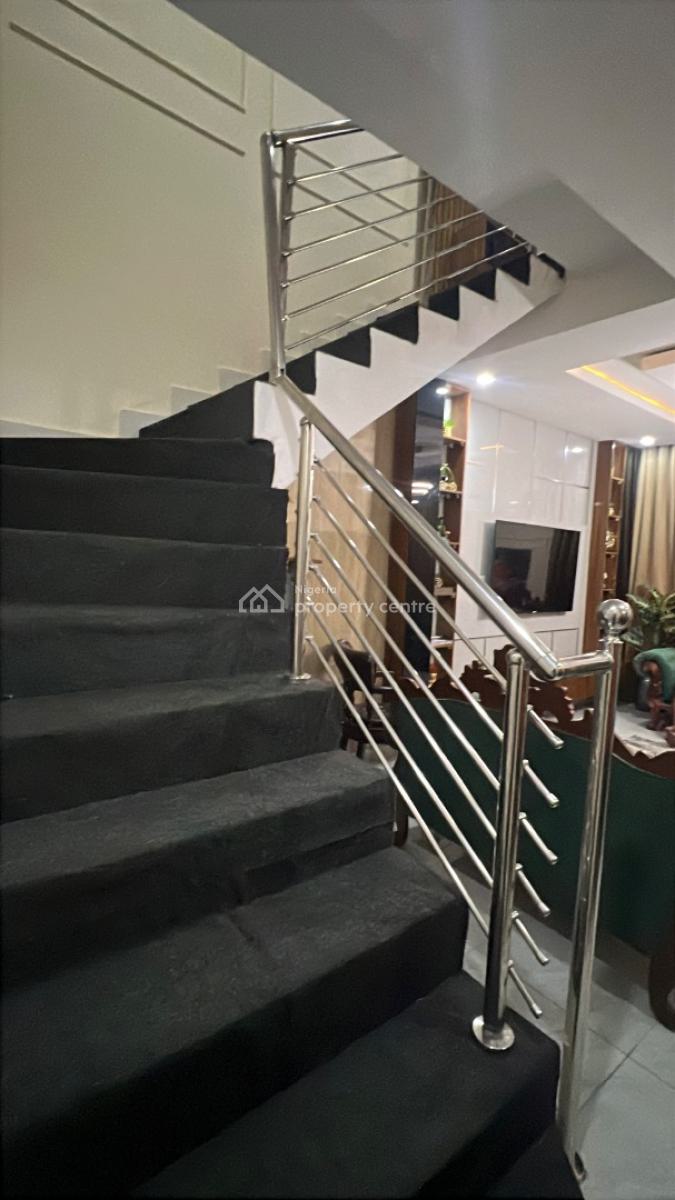 4bed Furnished Semi Detached, Thomas Estate, Ajah, Lagos, Semi-detached Duplex for Rent