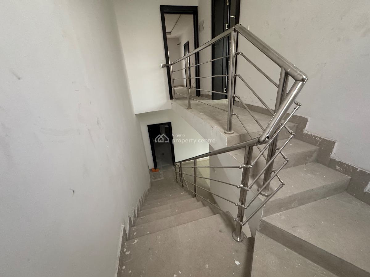 a Well Finished New 4 Bedroom Townhouse Duplex with Std Bq, Ocean Breeze Estate on Ologolo Road, Ologolo, Lekki, Lagos, Terraced Bungalow for Sale