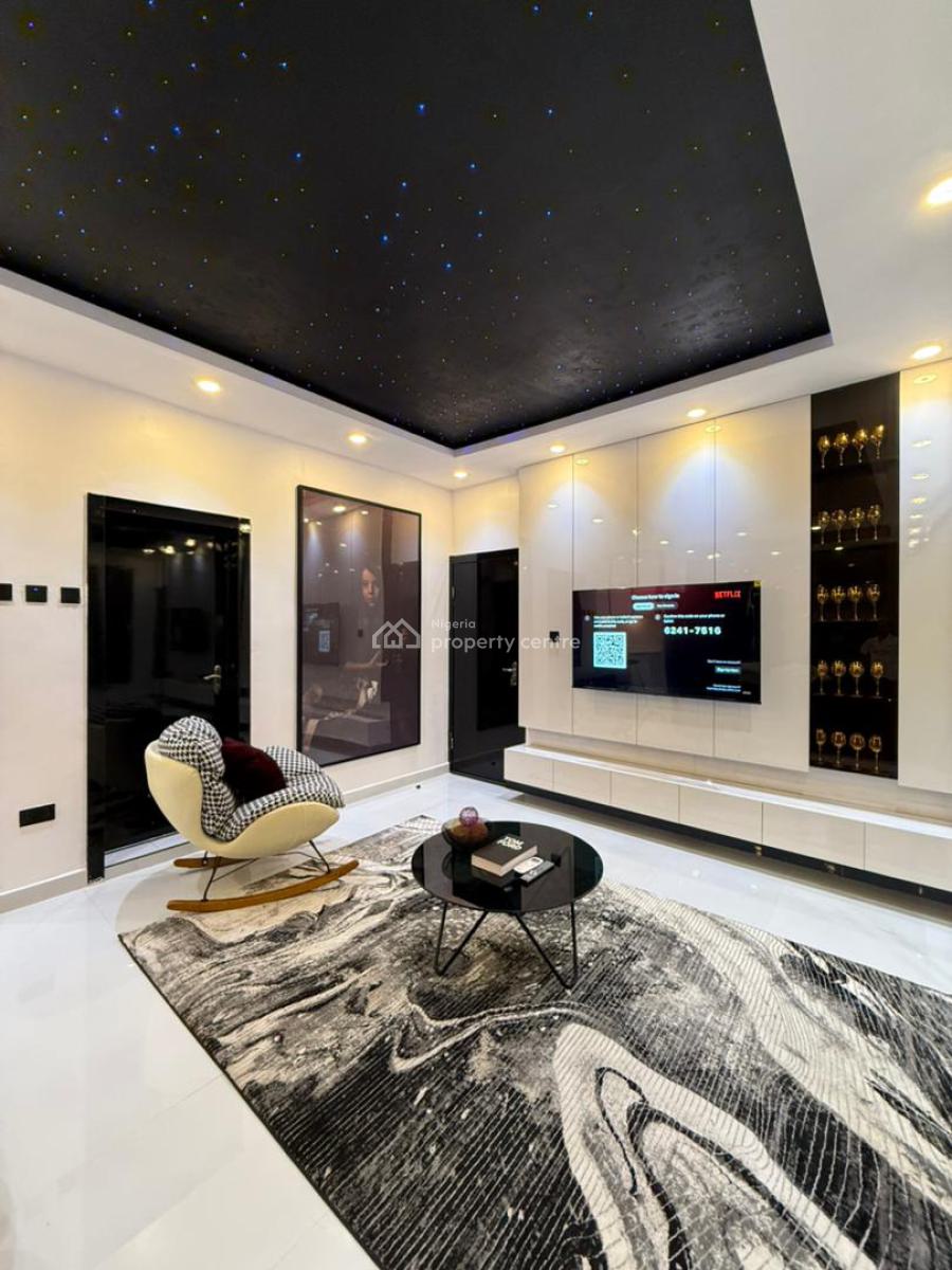 Luxury 2 Bedroom Apartment with Private Cinema and Bathtub, Osapa, Lekki, Lagos, Flat / Apartment Short Let