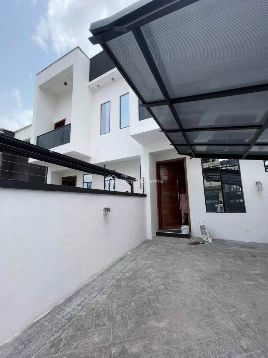 Luxury Newly Built 4bedroom Self-compound Terrace Duplex, Sangotedo, Ajah, Lagos, Terraced Duplex for Sale