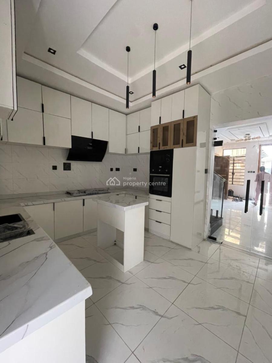 Luxury Newly Built 4bedroom Self-compound Terrace Duplex, Sangotedo, Ajah, Lagos, Terraced Duplex for Sale