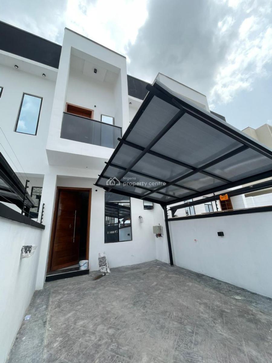 Luxury Newly Built 4bedroom Self-compound Terrace Duplex, Sangotedo, Ajah, Lagos, Terraced Duplex for Sale